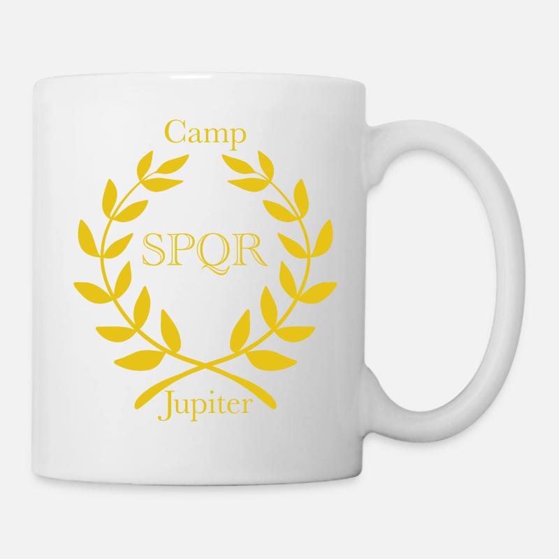 Camp Jupiter Gott Fantasy griechisch - Tasse - Weiß