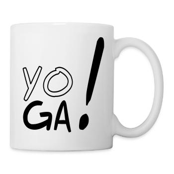Joga - Tasse - Weiß - Rechts