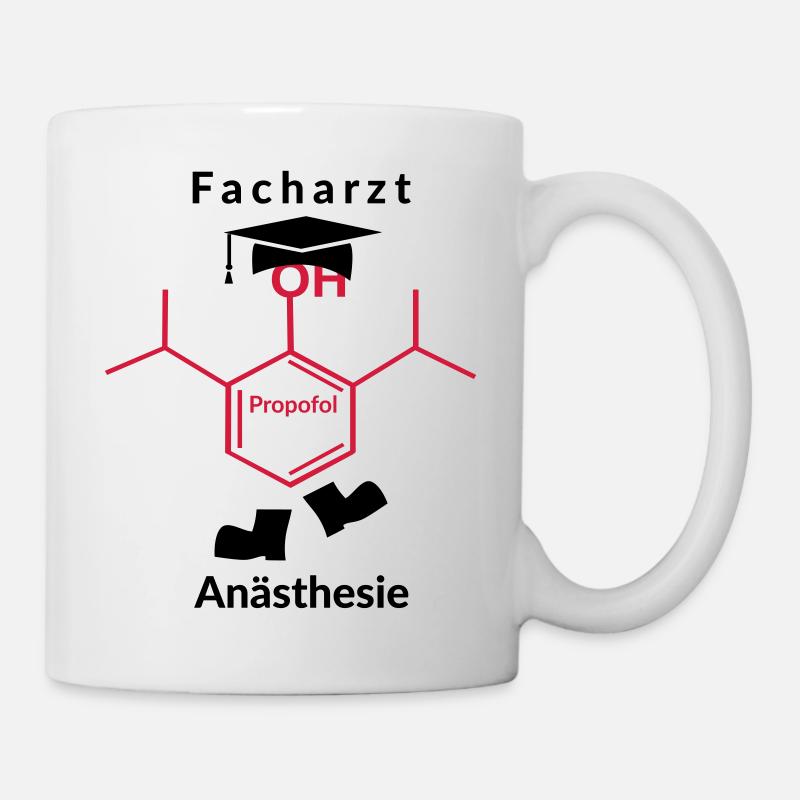 Facharzt Anästhesie - Tasse - Weiß