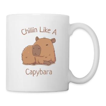 Chillin Like A Capybara - Mug - white - Right