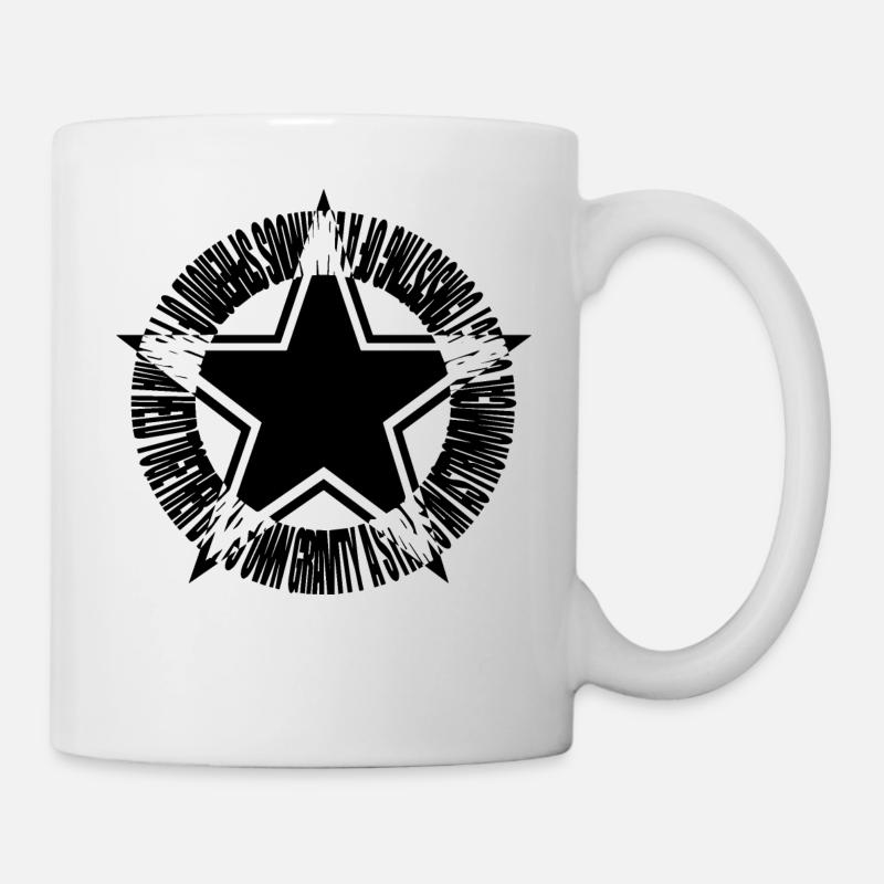 STAR - STERN - Tasse - Weiß