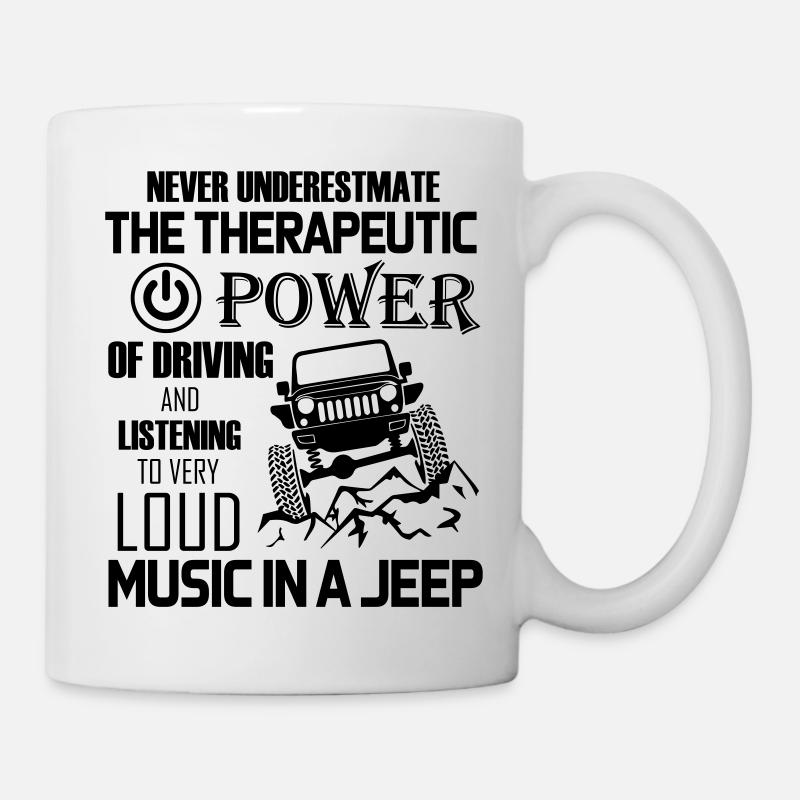Jeeps Driver - Tasse - Weiß