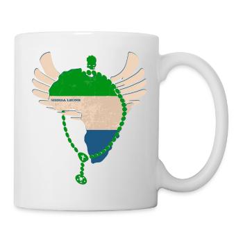 Sierra Leone - Tasse - Weiß - Rechts