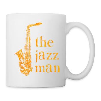 The Jazz Man - Tasse - Weiß - Rechts