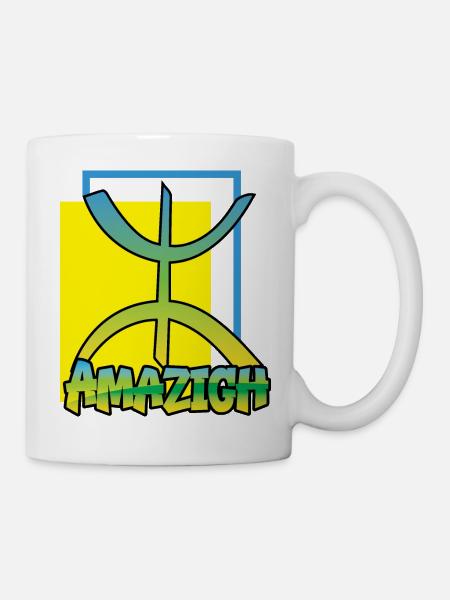 Amazigh (Amazigh inside) - Mug blanc - blanc