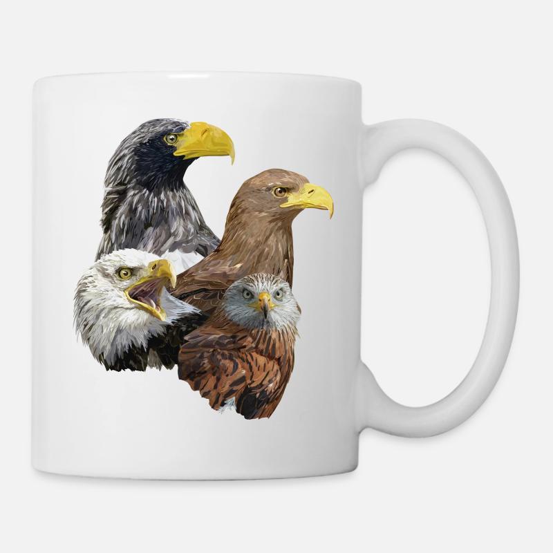 Bird of prey - Mug - white