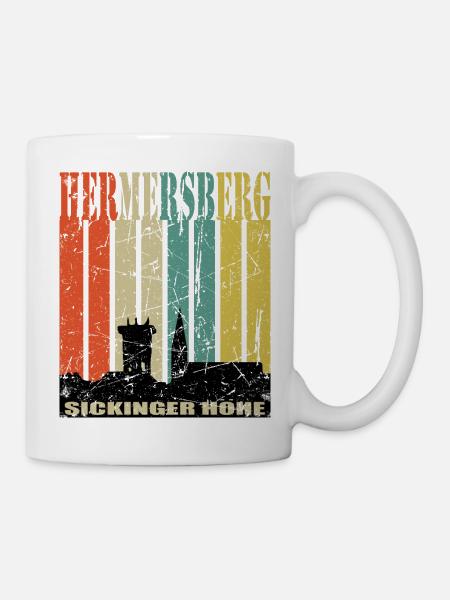 Hermersberg Sickinger Höhe - Tasse - Weiß
