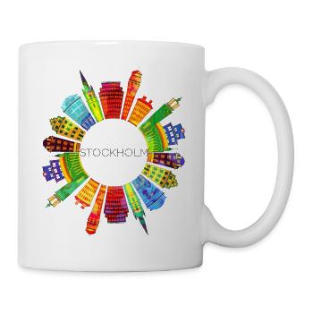 Sweden Sverige Norden Skandinavia Viking Graffitti - Mug - white - Right