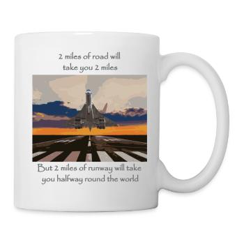 2 Miles - Mug - white - Right