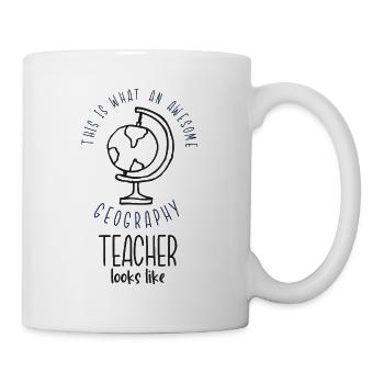 Fantastique école de géographie École de géographie - Mug blanc - blanc - Droite