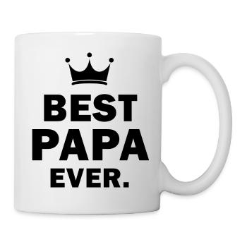 BEST PAPA EVER | Humour pour un super papa - Mug blanc - blanc - Droite