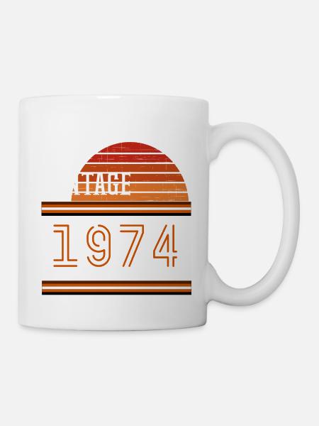 1974 - Mug blanc - blanc