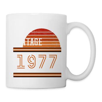 1977 - Mug blanc - blanc - Droite
