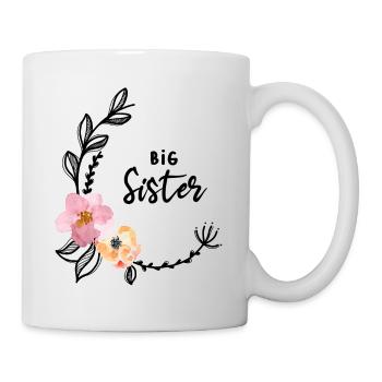 Flower Vine Big Sister - Mug - white - Right