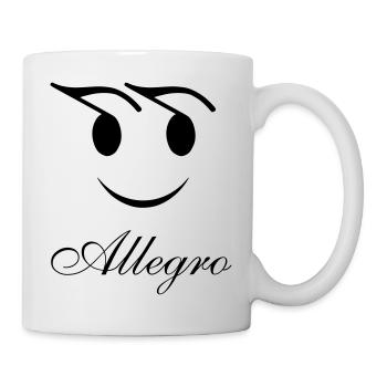 Allegro - Tasse - Weiß - Rechts