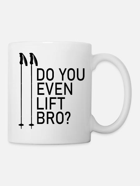 Ski Skiing Après-Ski - Tasse - Weiß