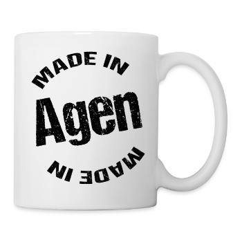 Hergestellt in Agen - Tasse - Weiß - Rechts