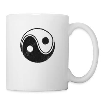 Yinyang Zen Harmonie Méditation Spirituelle - Mug blanc - blanc - Droite