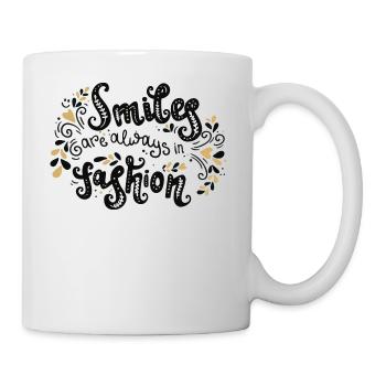 Smile is always hip - Mug - white - Right