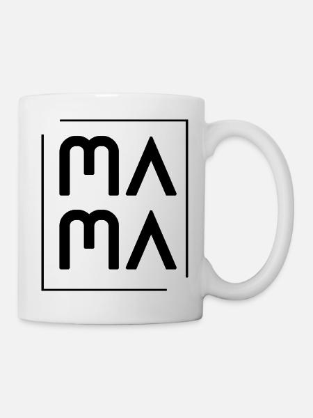Mama - Tasse - Weiß