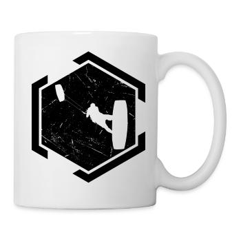 Kitesurfen Jungen Kite Surf Kiten - Tasse - Weiß - Rechts