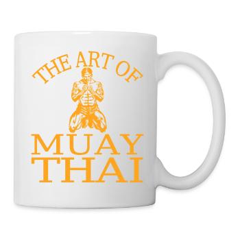Boxing Fighting Muay Thai - Tasse - Weiß - Rechts
