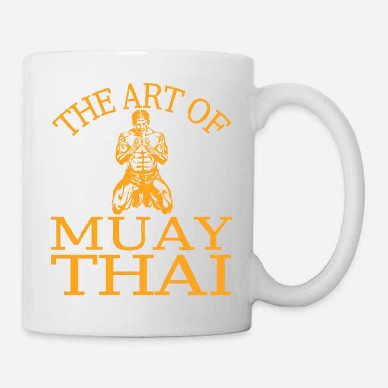 Boxe Combat Muay Thai - Mug blanc - blanc