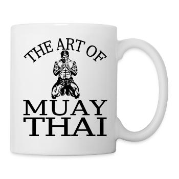 Boxing Fighting Muay Thai - Tasse - Weiß - Rechts