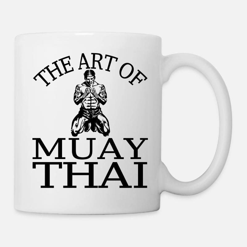 Boxing Fighting Muay Thai - Tasse - Weiß