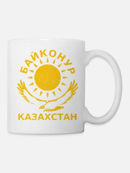 Baikonur Kasachstan Байконур - Tasse - Weiß