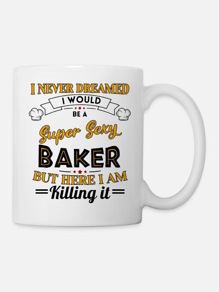 baking baker's craft is dear confectioner funny - Mug - white
