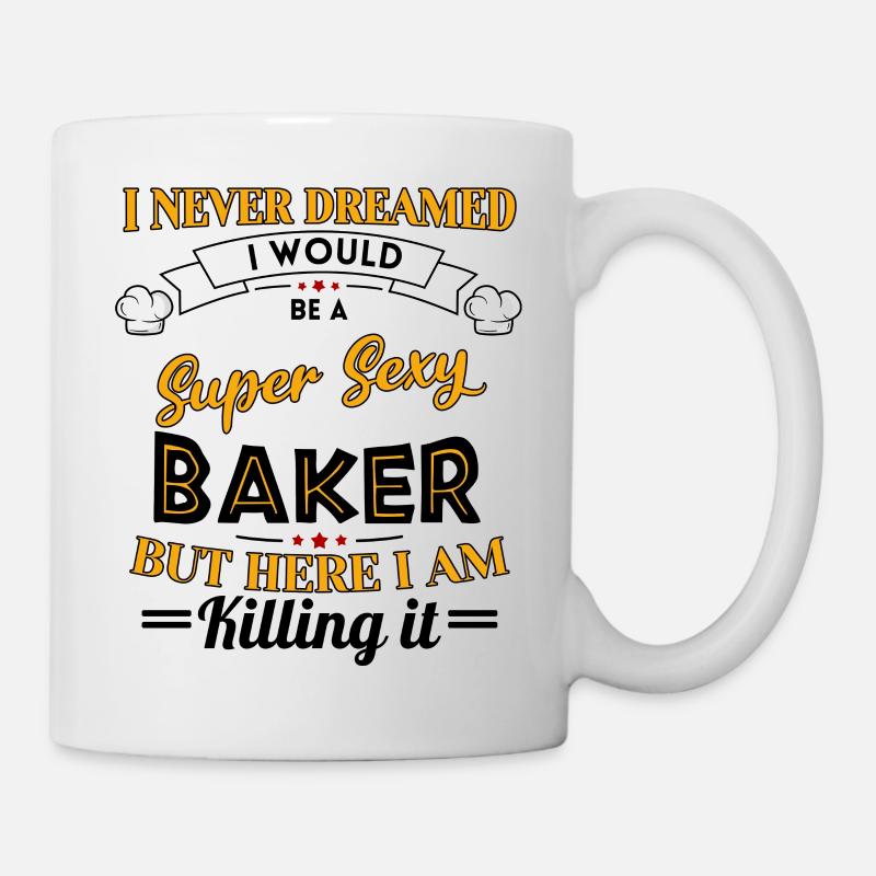 baking baker's craft is dear confectioner funny - Mug - white