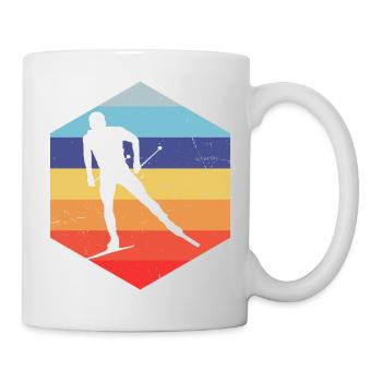 Ski de fond Ski de fond classique Ski de fond classique - Mug blanc - blanc - Droite