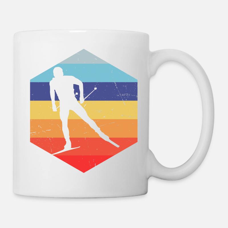Langlauf Classic Langlauf Klassisch Langlauf - Tasse - Weiß