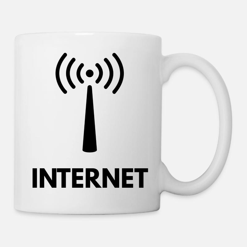Internet - Tasse - Weiß