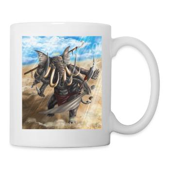 ganesh big bad elephant - Tasse - Weiß - Rechts