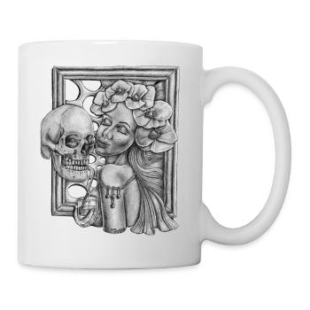 Deep Drink - Tasse - Weiß - Rechts