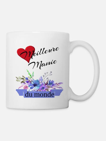Meilleure Mamie du monde - Mug blanc - blanc