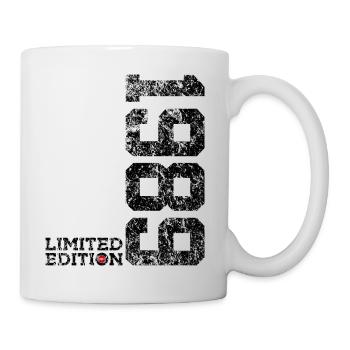 37TH BIRTHDAY 37 YEARS LIMITED EDITION 1989 - Mug - white - Right