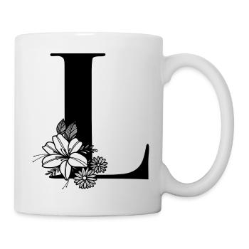 Letter L - Mug - white - Right