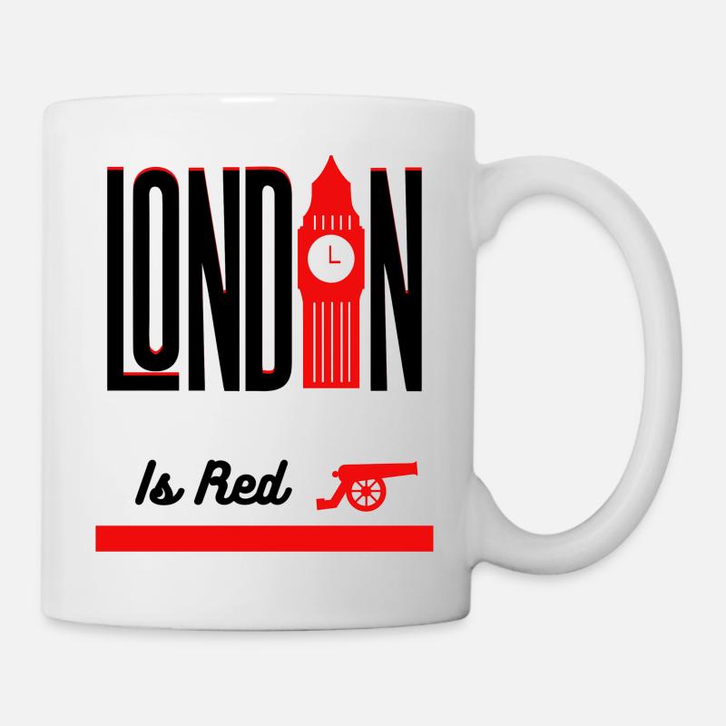 Londres est Rouge - Mug blanc - blanc