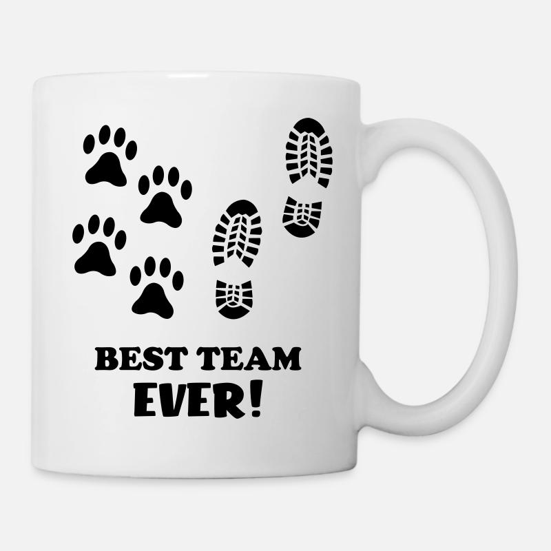 Meilleure équipe de tous les temps - Mug blanc - blanc