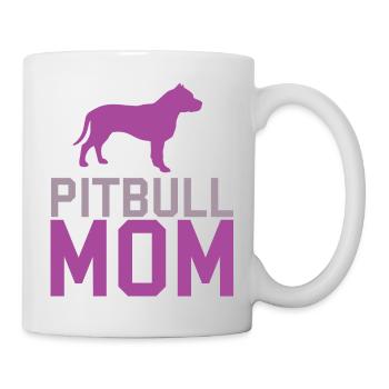 Pitbull Maman - Mug blanc - blanc - Droite