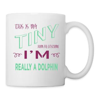 happy best funny piscine intérieure - Mug blanc - blanc - Droite