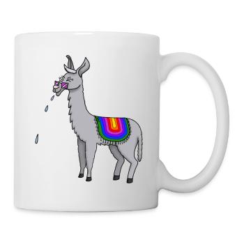 Spitting Llama - Mug - white - Right