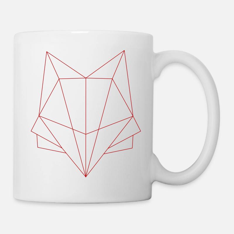 Fuchs - Tasse - Weiß