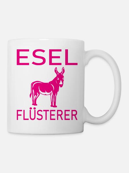 Donkey Esel - Tasse - Weiß