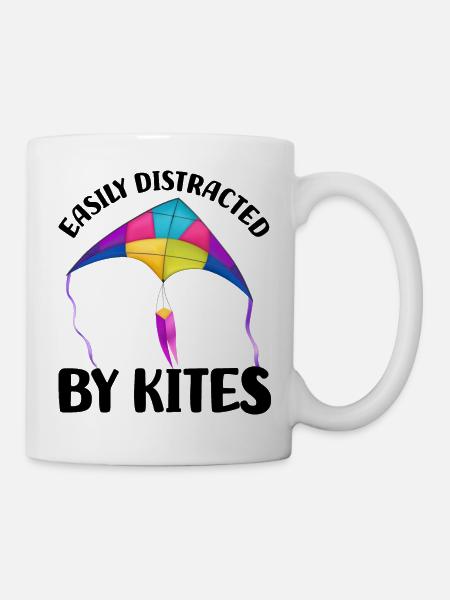 Cerfs-volants volants - Mug blanc - blanc
