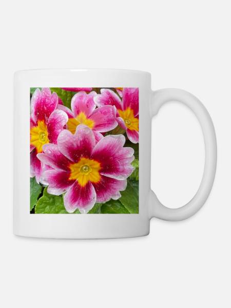 Tolle Blume - Tasse - Weiß
