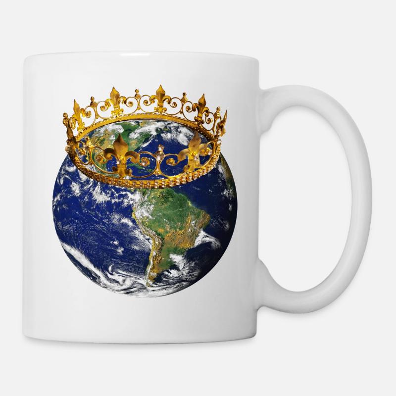 Crown on Earth - Mug - white
